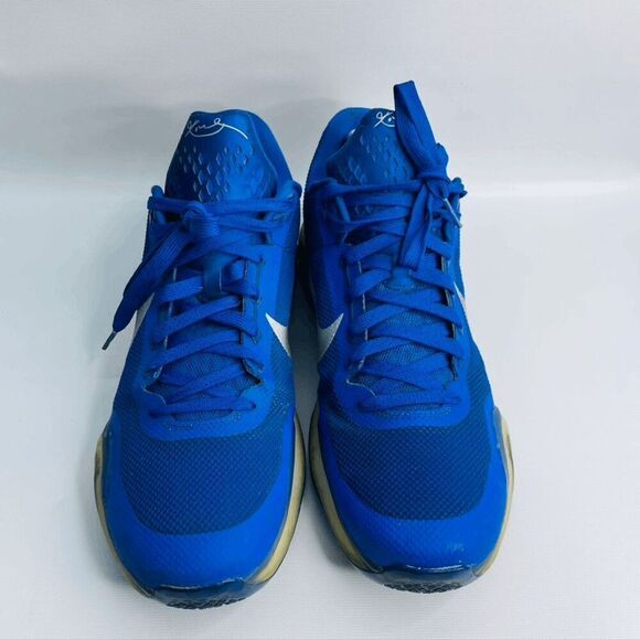 Nike Kobe X 10 TB 813030-402 Game Royal Metallic Silver White‎ Mens Size 14.5 main image 10